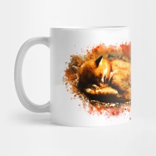 Sleeping Fox Mug